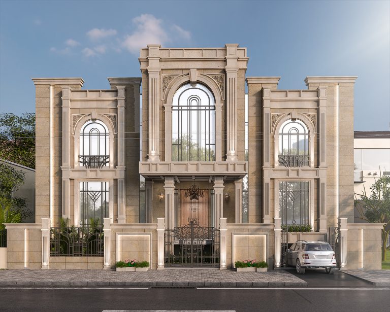 تصميم وتنفيذ فيلا في الجادرية