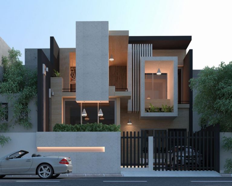 تصميم بيت في الكرادة حي الوحدة