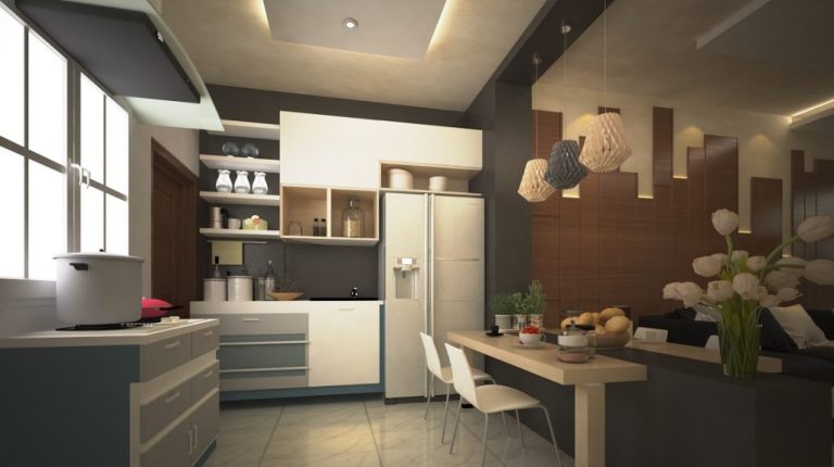 تصميم وتنفيذ غرفة معيشة منزل في شارع المغرب