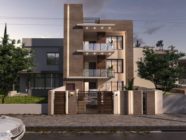 تصميم وتنفيذ منزل في منطقة المنصور حي العربي